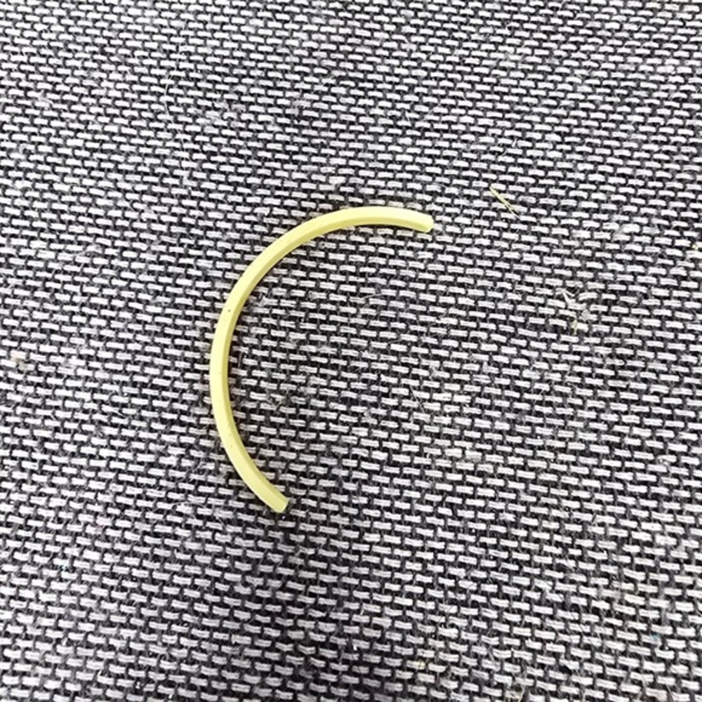 Bissell Floor Finishing Machine Model 2315 Replacement Part Yellow Curved Piece